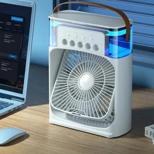❄ 10.5-Inch Portable Mini USB Fan With Mist Water Spray Mini Cooler ❄