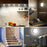 ✨ Smart Motion Sensor LED Light – 🔋 USB Rechargeable & 🌟 Energy Efficient 💡
